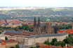 Aerial view of prague from the petrin hill