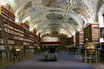 Hall Of A Baroque Library In Prague