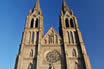 Medieval Cathedral Of Saint Ludmila In Prague